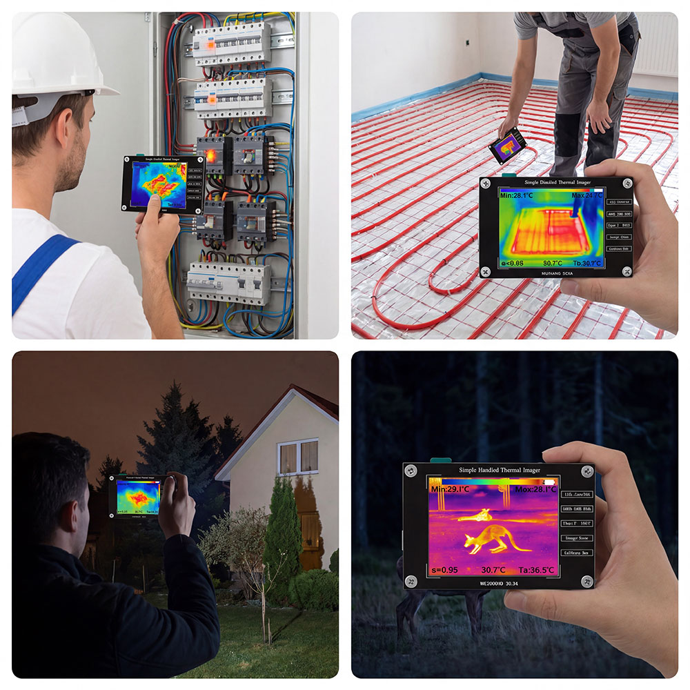 32*24 Termal Görüntüleyici -40 - Nf 521 Thermal Imaging Camera incelemesi ve fiyatı